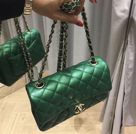 small green chanel bag|emerald green chanel bag.